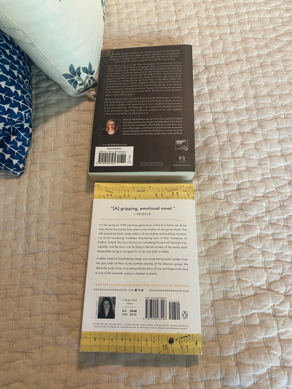 2 Historical Fiction Novels The Things We Cannot See and We were the lucky ones - Picture 4 of 4